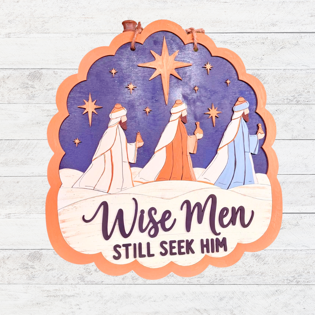 Wise Men Door Hanger