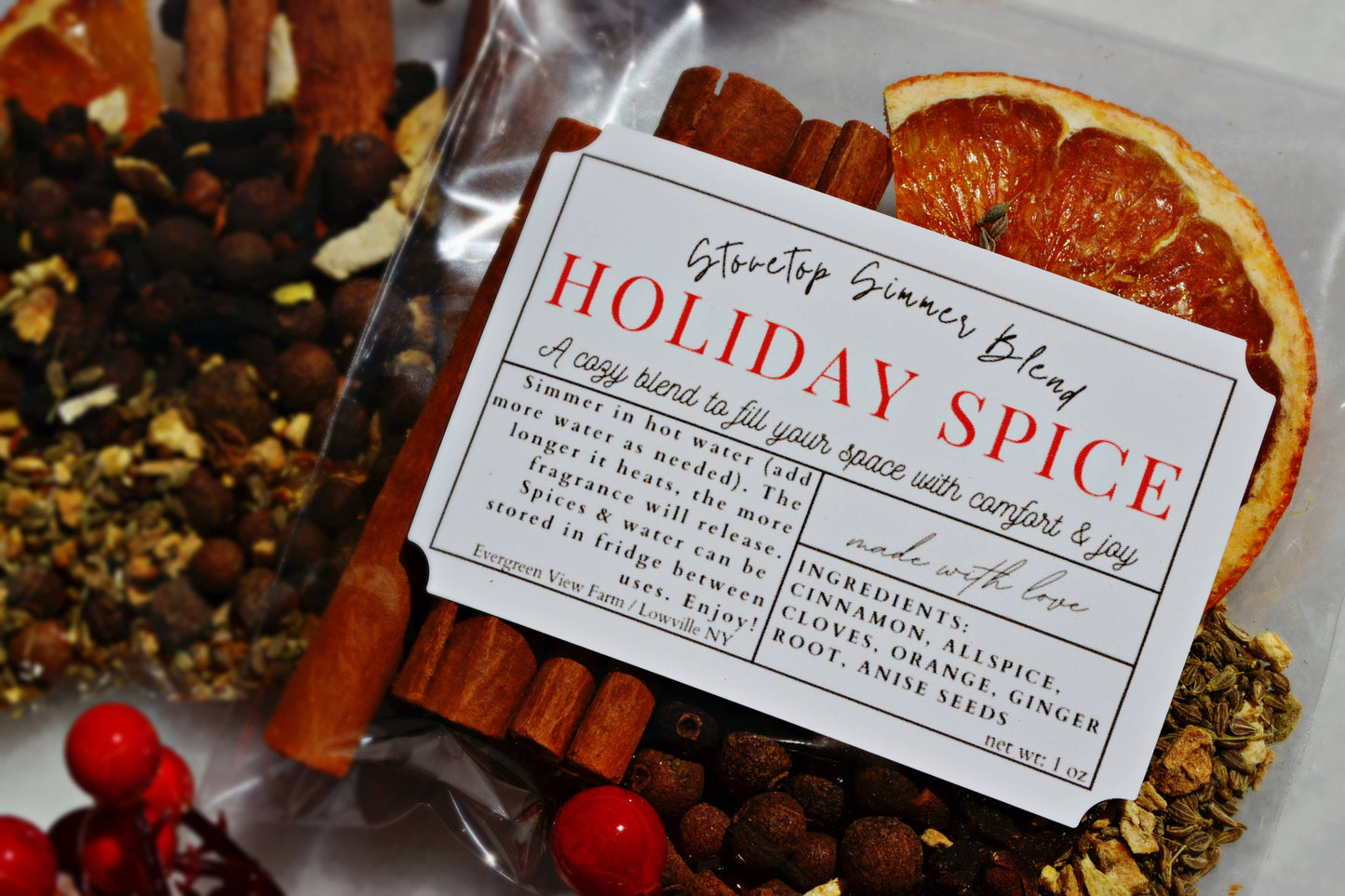 Potpourri Holiday Spice Blend