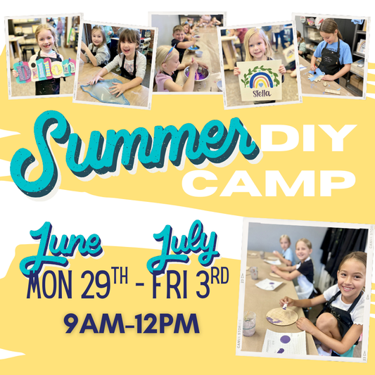 DIY Summer Camp: June 29-July 3