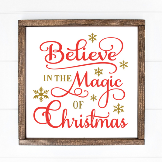 Believe in the magic of Christmas:  CW06