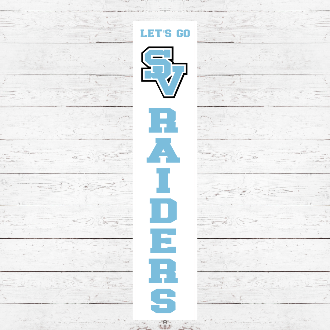 SV Raiders Porch Sign PS08