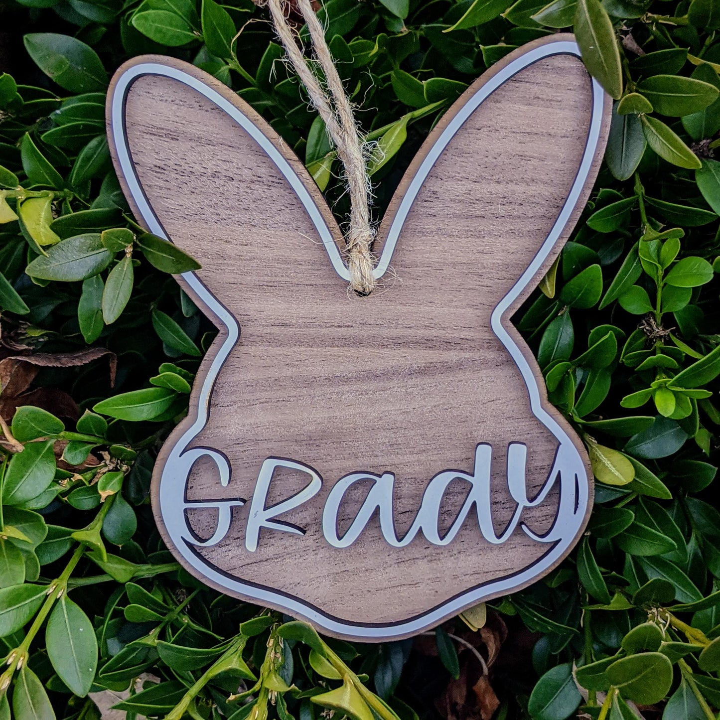 Customized Easter Basket Tags- carrot or bunny!