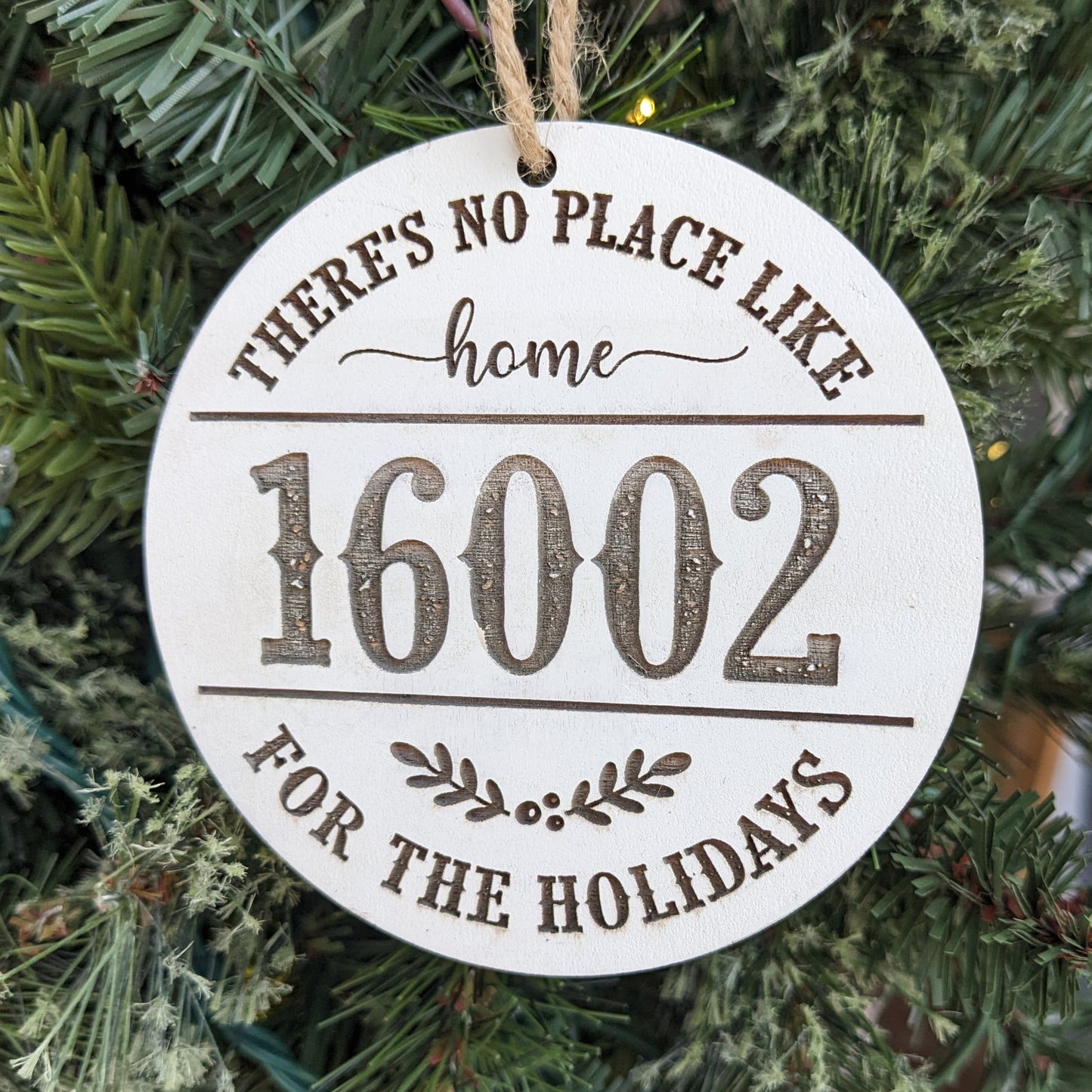 There's No Place Like Home Christmas Ornament (RTS)