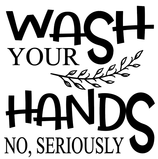 Wash your hands:  B04